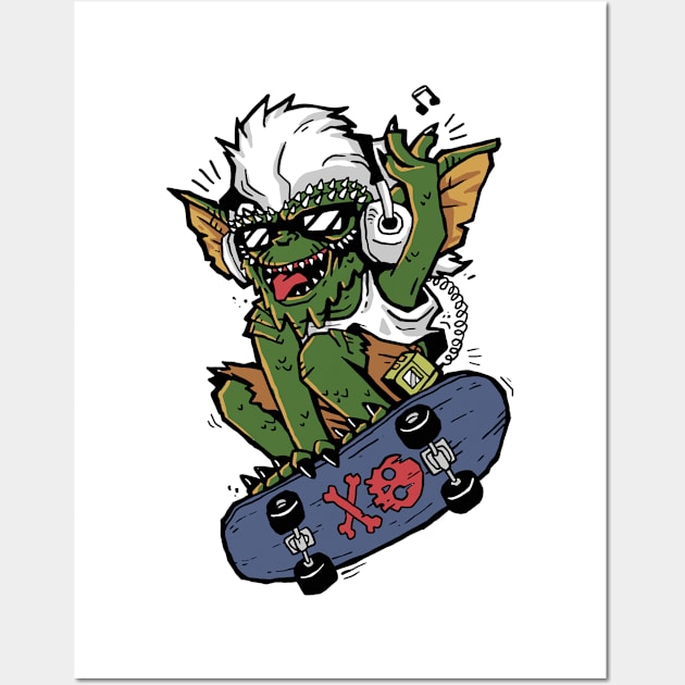 Gremlin Style Wall Art by PopGeek